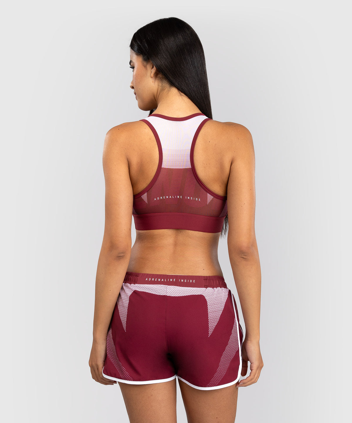 Venum Adrenaline Women's Sports Bra - Burgundy/ Pink