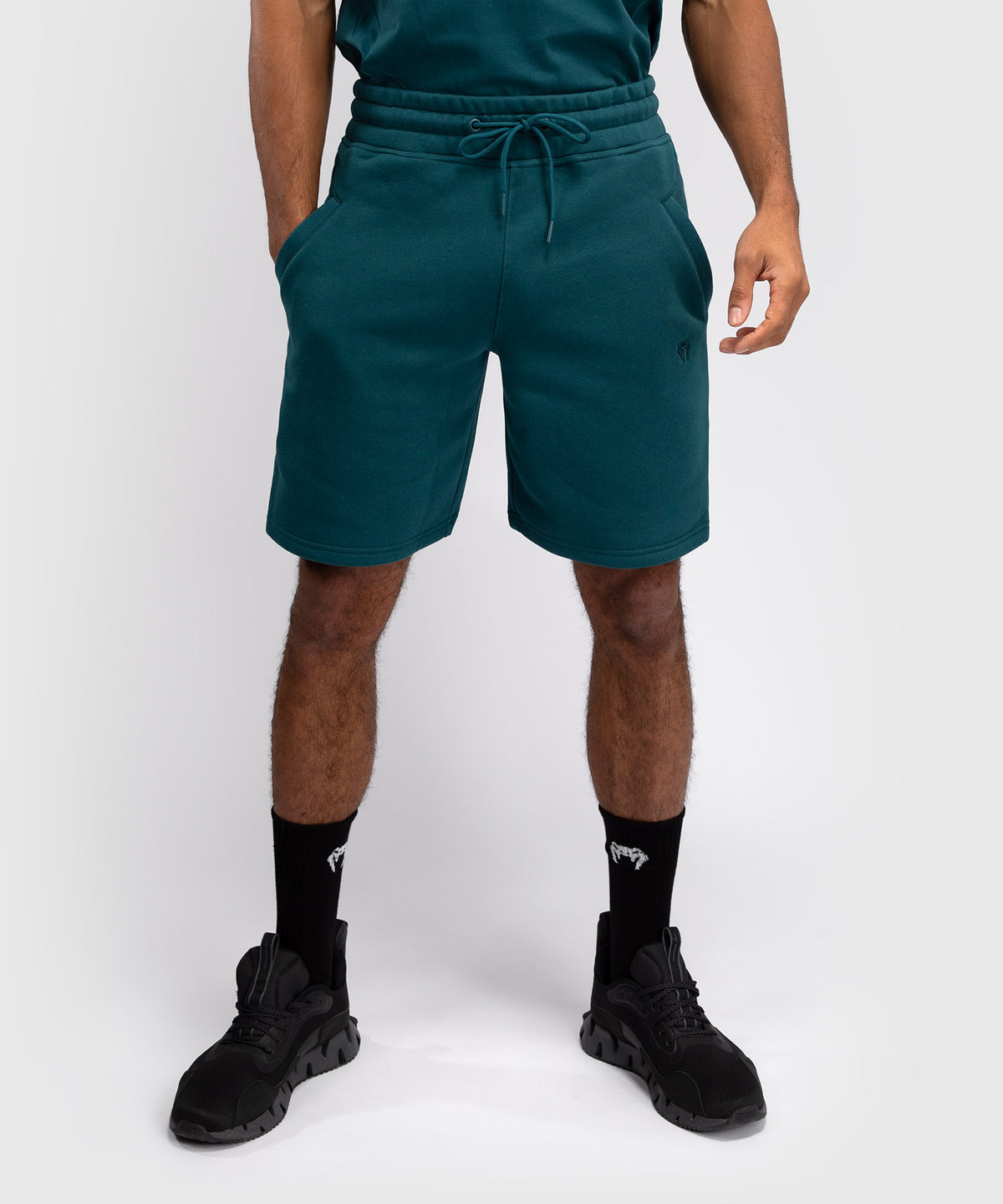 Venum Silent Power Baumwollshorts - Pfauengrün
