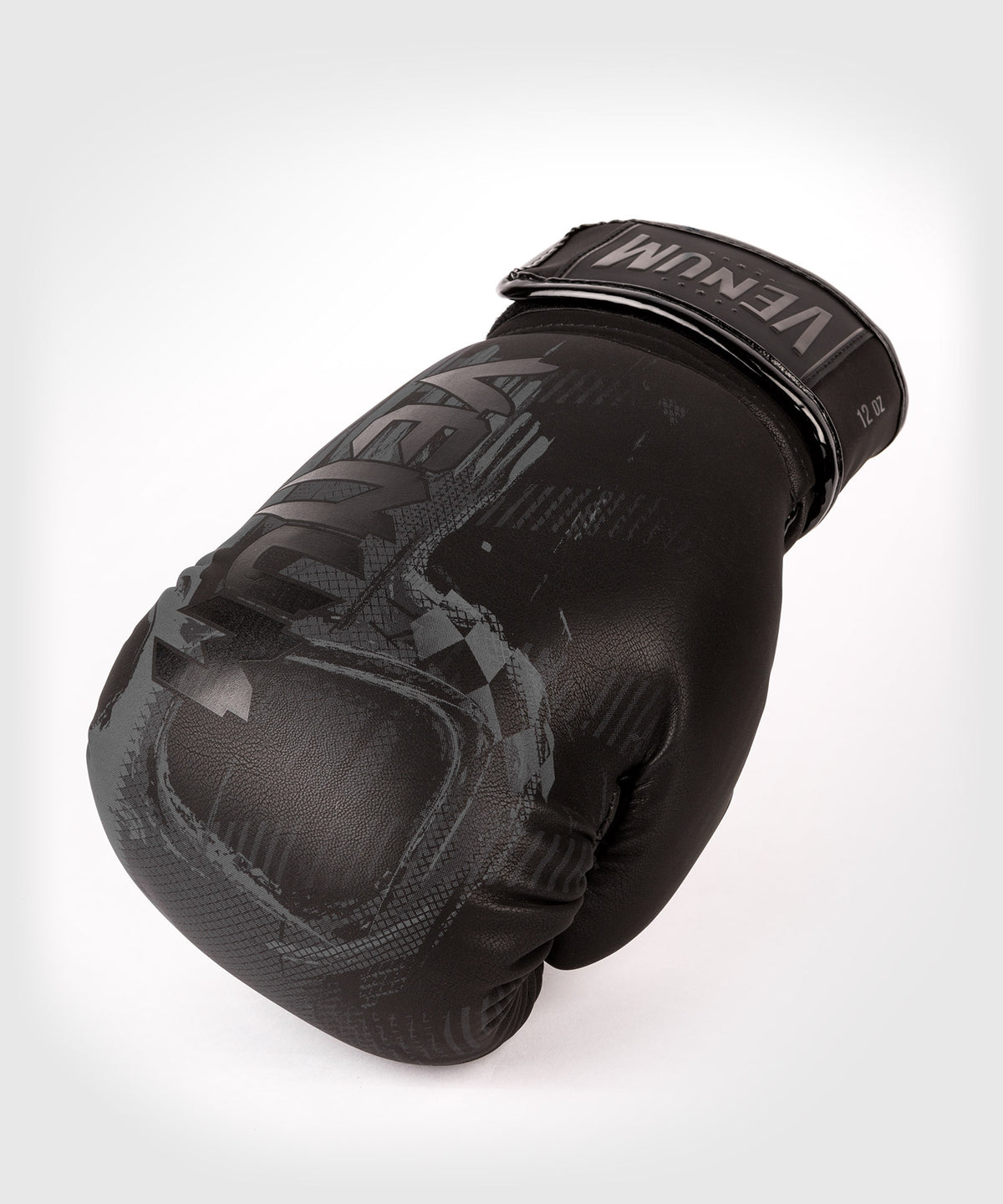 Venum Skull Boxing Gloves - Black/Black