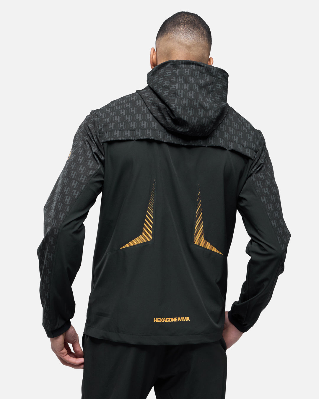 Survêtement complet (veste + pantalon) FK x Venum Hexagone MMA - Noir/Doré