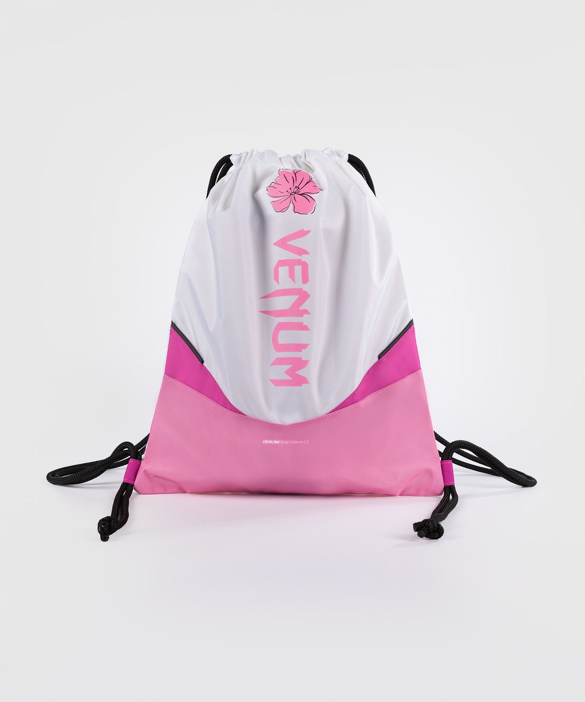 Venum Evo 2 Flower Bolsa de Cuerdas (10-15L) – Blanco/Rosa Caramelo