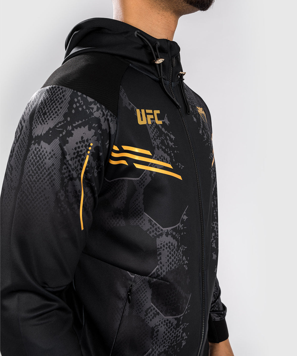 UFC Adrenaline by Venum Authentic Fight Night Sudadera con capucha Walkout para Hombre - Champion