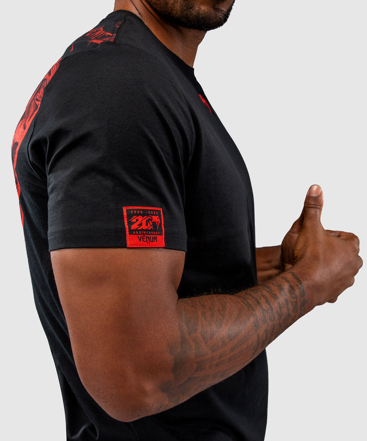 Venum 20th Anniversary T-Shirt - Schwarz/Rot