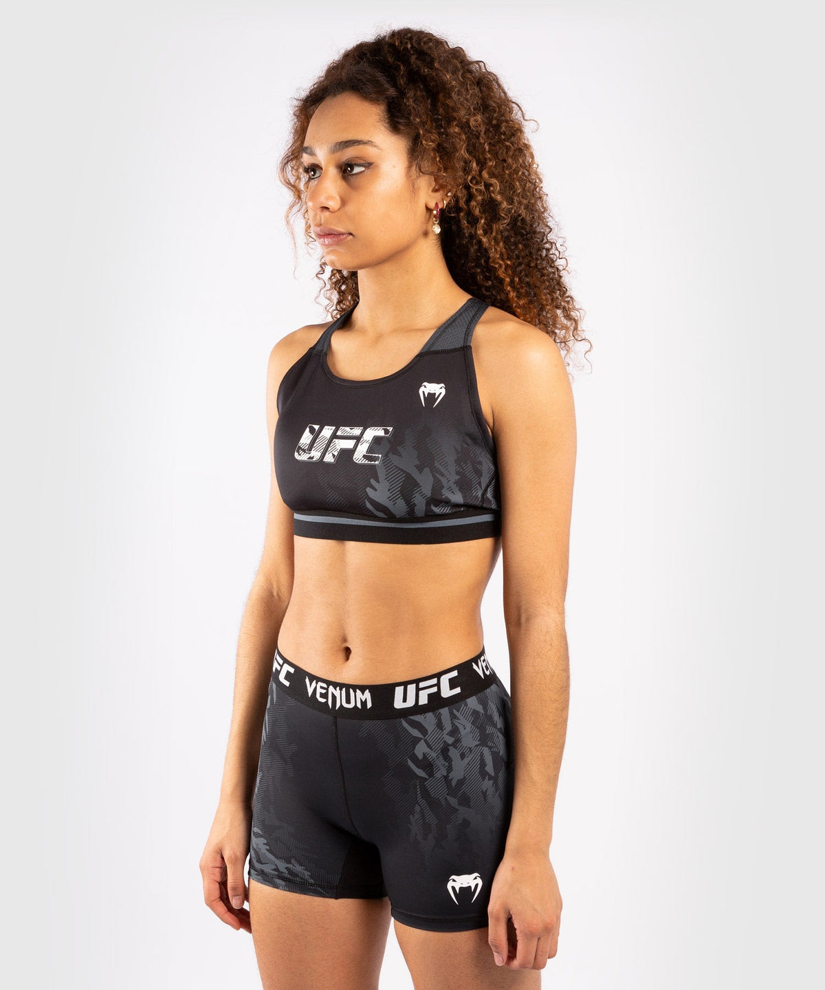Venum Authentic Fight Week UFC Damen-BH - Schwarz