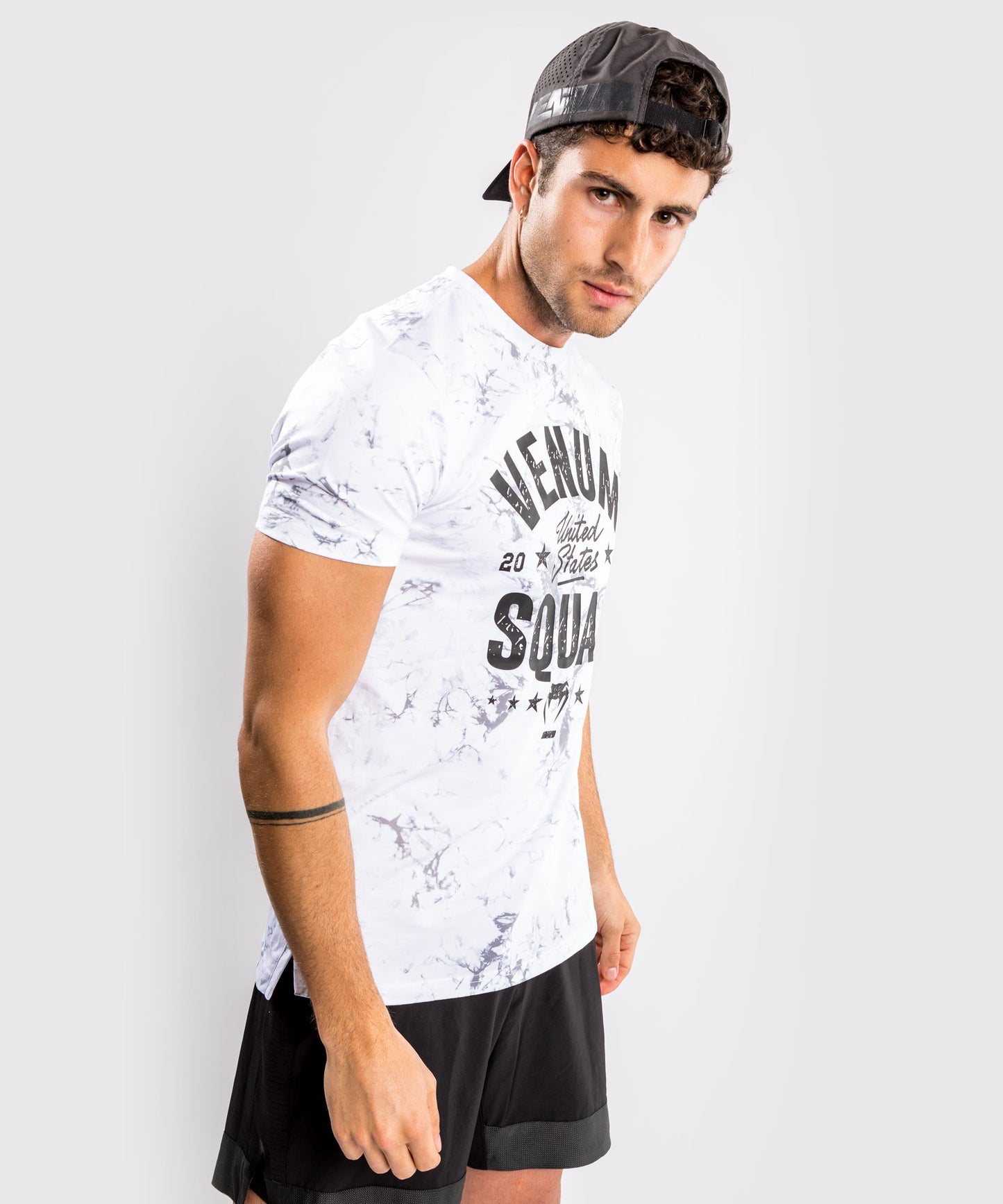 Venum Squad T-shirt - White/Grey
