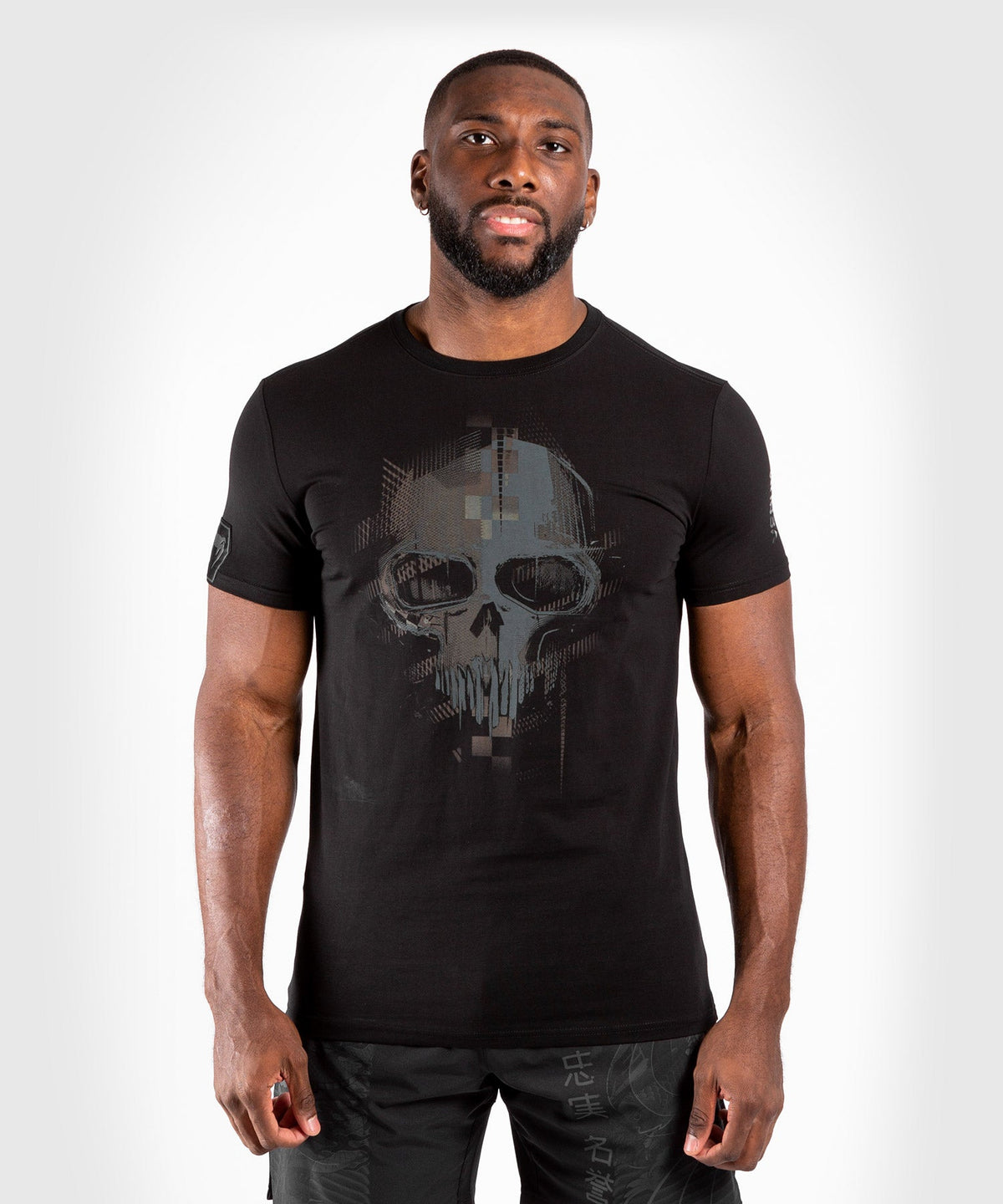 T-Shirt Venum Skull - Noir/Noir
