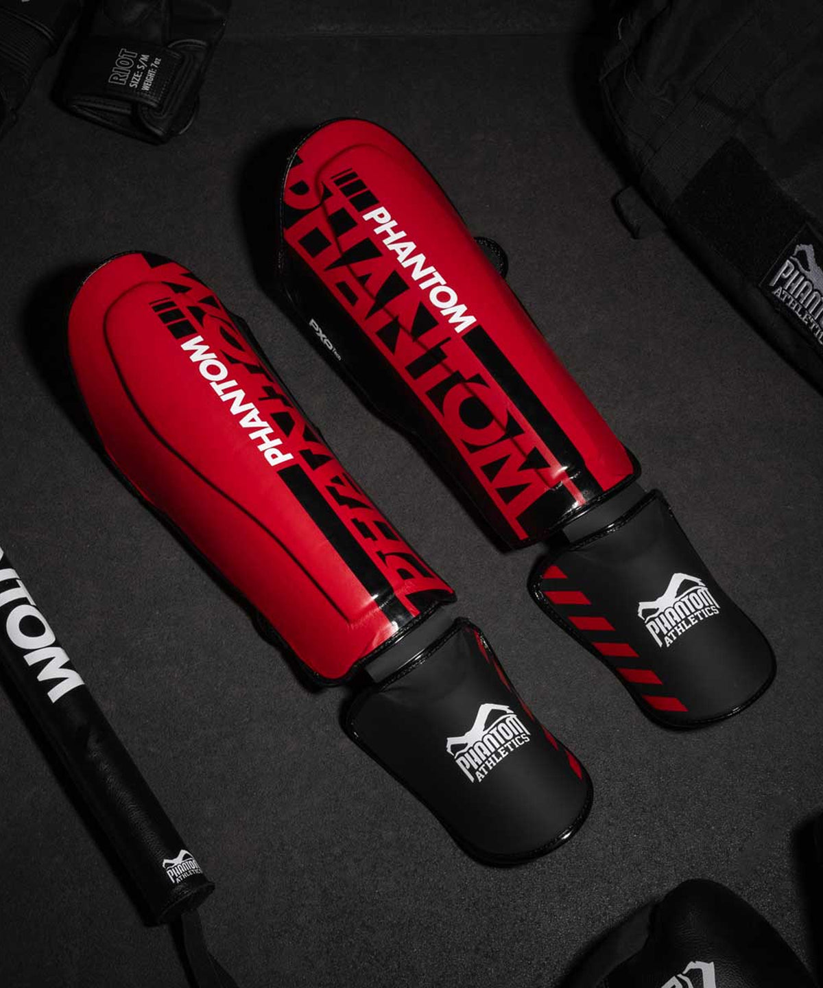 Phantom Athletics Apex Schienbeinschoner - Rot