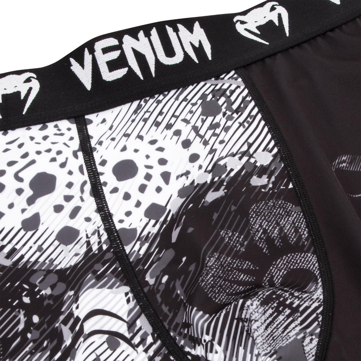 Pantalon de Compression Venum Santa Muerte 3.0 - Noir/Blanc