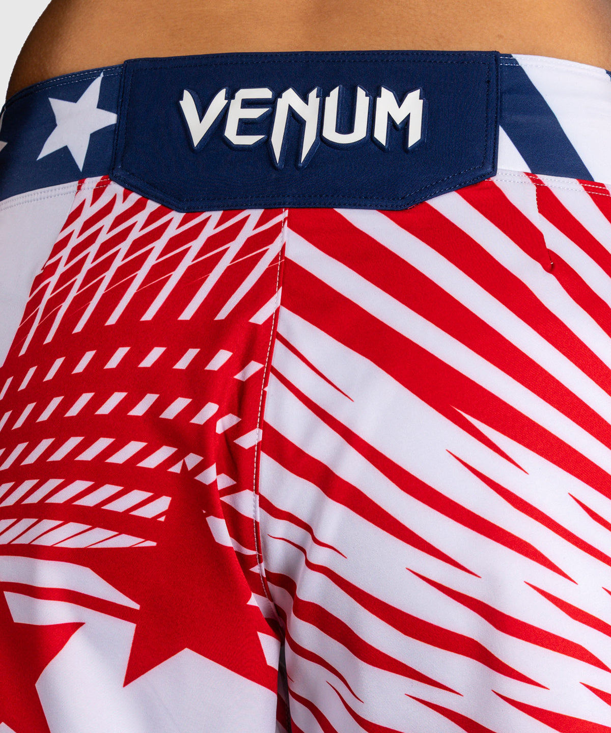 Women's Official UFC Freedom 250 by Venum White Authentic Fight Night Fight Short