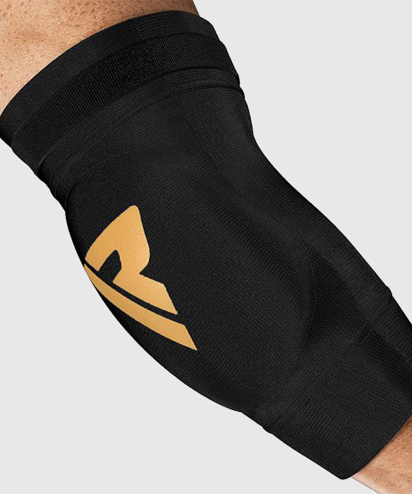 RDX Padded Elbow Pads - Black/Gold