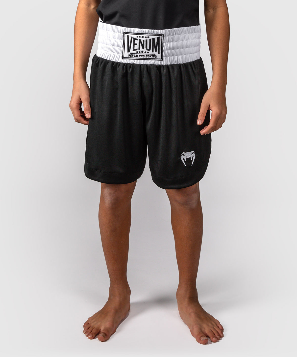 Venum Classic Pantaloncini da Boxe Per Bambini – Nero/Bianco
