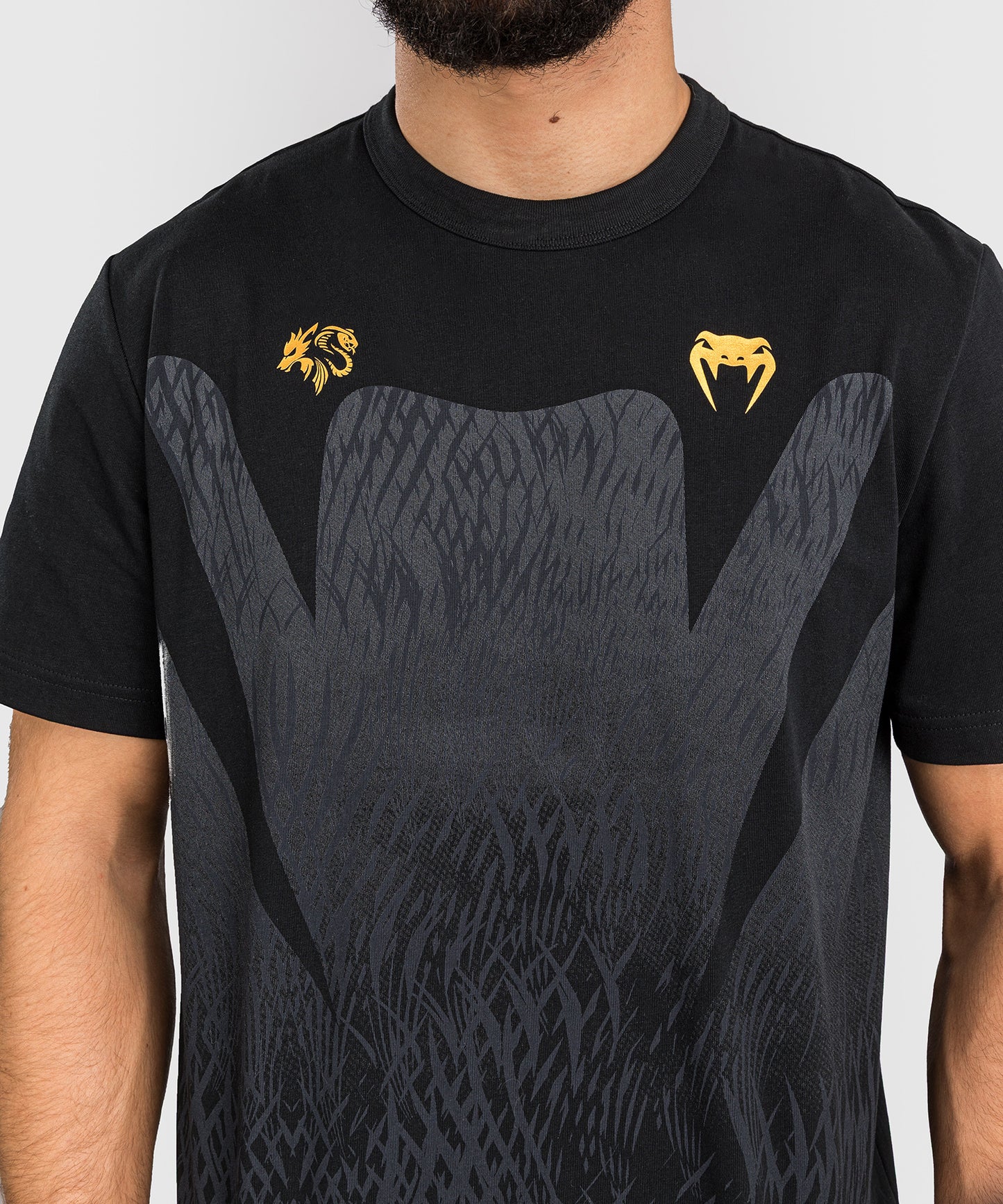 Venum x Chimaev T-shirt - Nero/Grigio