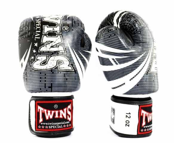 Twins Fantasy Boxhandschuhe - Schwarz/Weiß