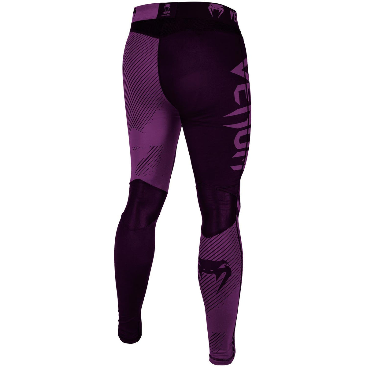 Pantalon de Compression Venum NoGi 2.0 Approuvé IBJJF - Noir/Violet