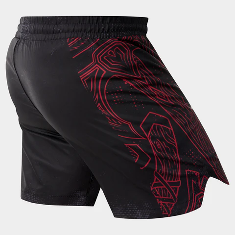 Fumetsu V-Lite Berserker Fightshorts - Schwarz/Rot