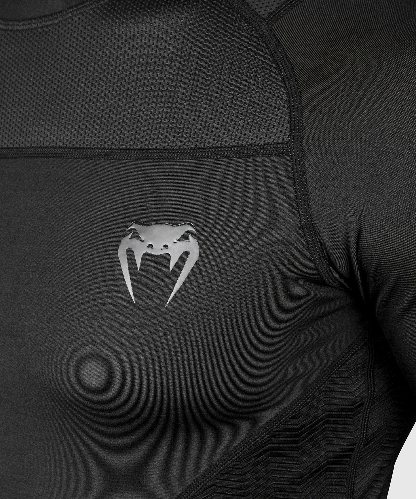 Rashguard Venum G-Fit - Kurzarm - Schwarz