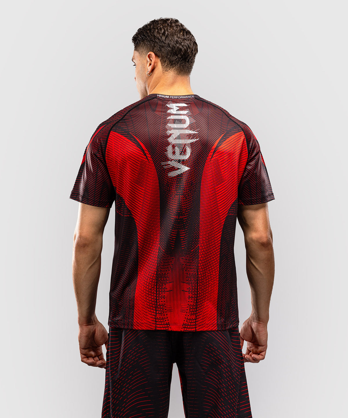 T-shirt Dry Tech Venum Galactic 3.0 - Rouge/Argent