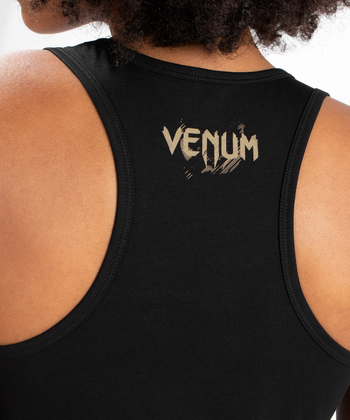 Camiseta de tirantes Venum Santa Muerte Dark Side para mujer - Negro/Marrón