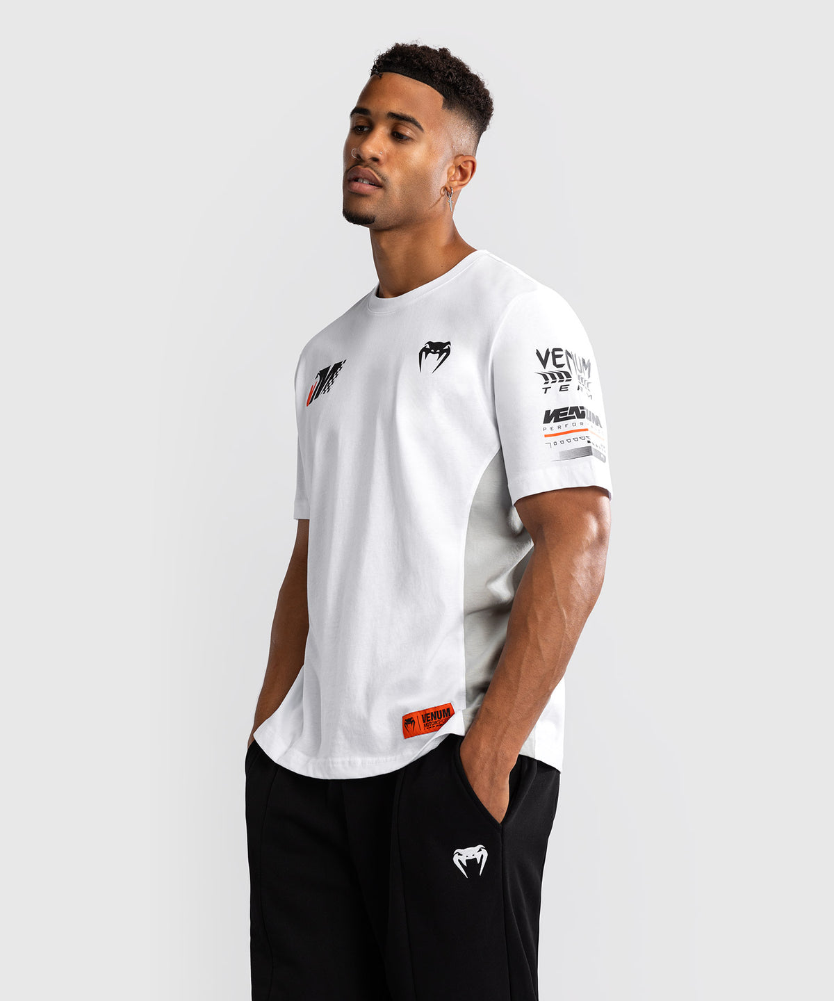 Venum Motorsport Camiseta - Blanco Nieve
