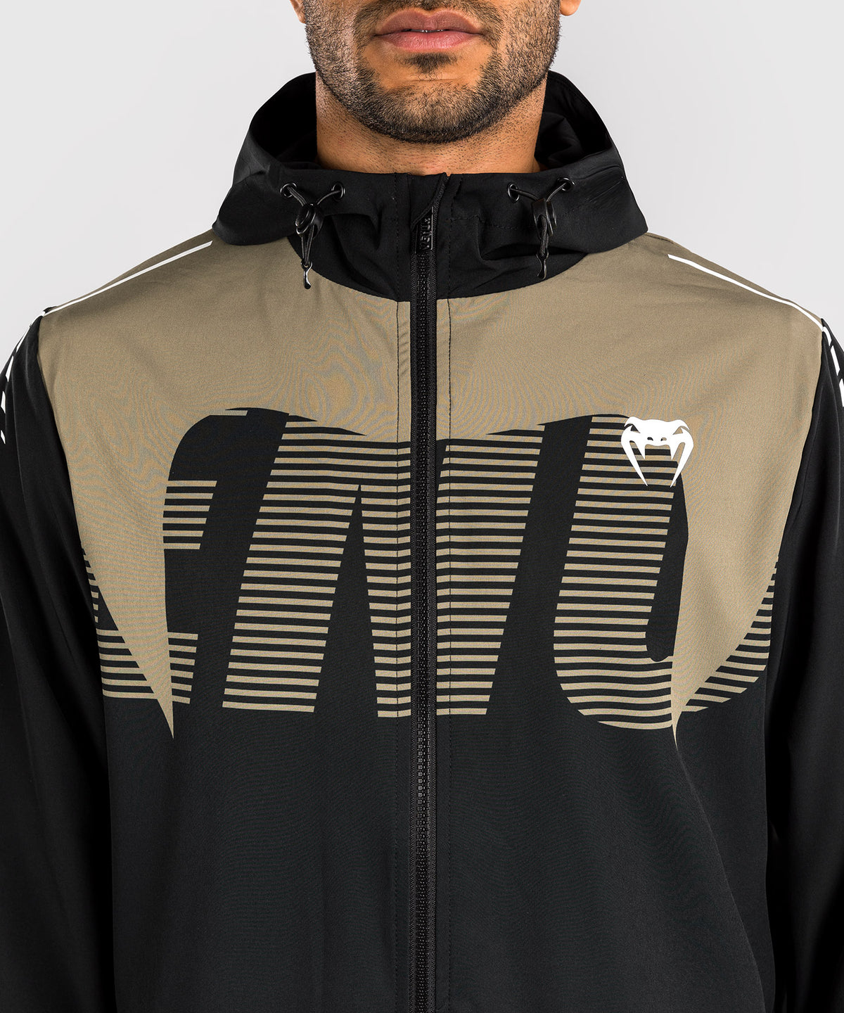 Venum Adrenaline Track Jacket - Black/Sand