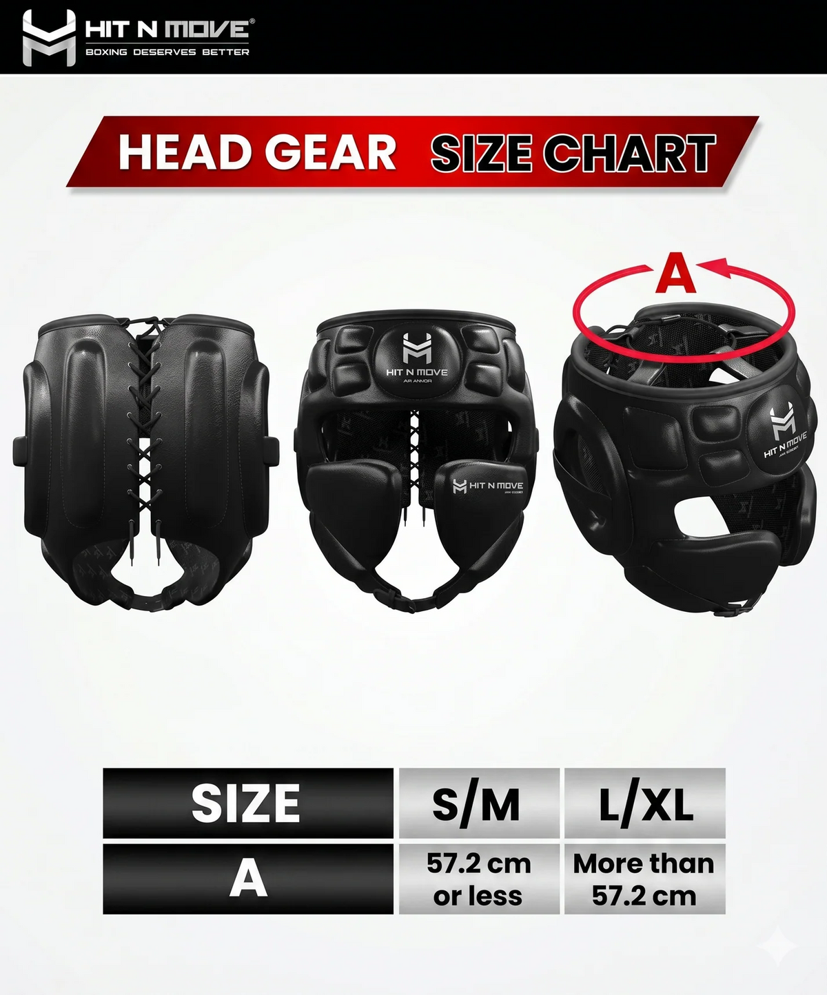 Casque de Boxe Avec Barre Hit N Move - Rouge