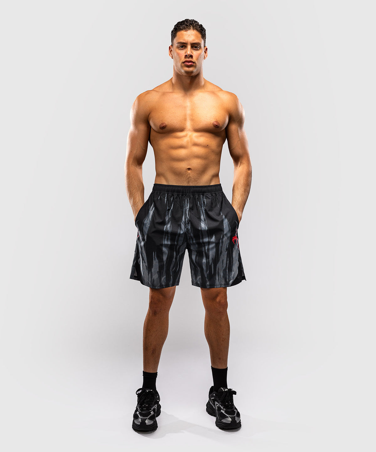 Venum Demon Pantaloncini da Allenamento - Nero/Grigio