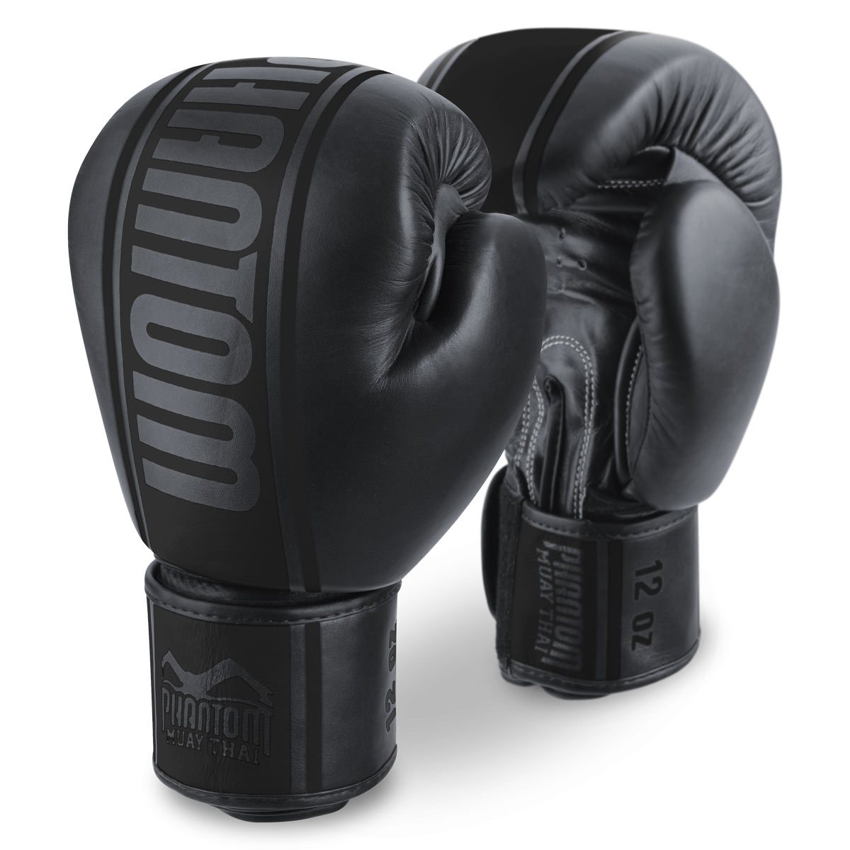 Phantom Athletics Mt-Pro Edizione Blackout Guantoni da Boxe - Nero