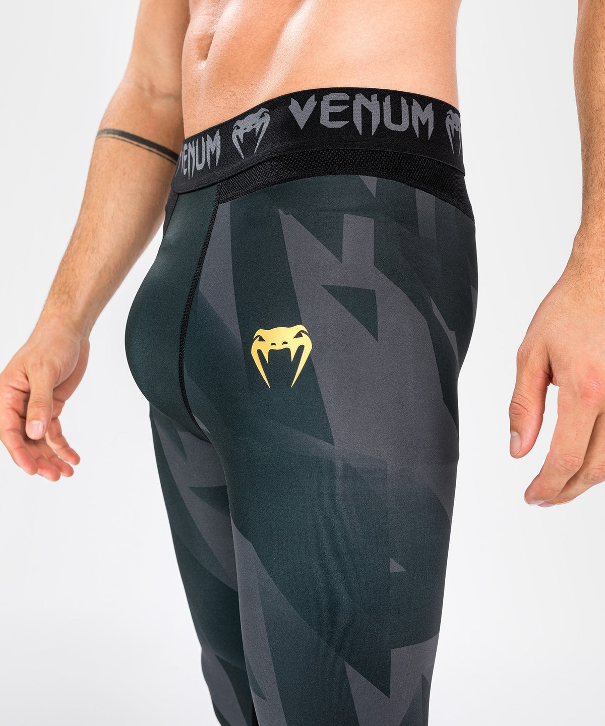 Venum Razor Kompressionshose - Schwarz/Gold