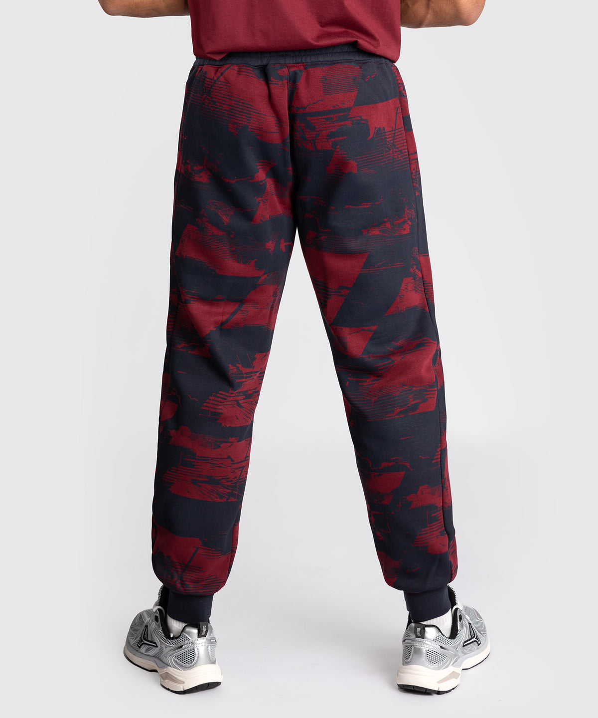 UFC Zenith by Venum Authentic Fight Week Hose Herren - Marineblau/Burgunderrot/Silber