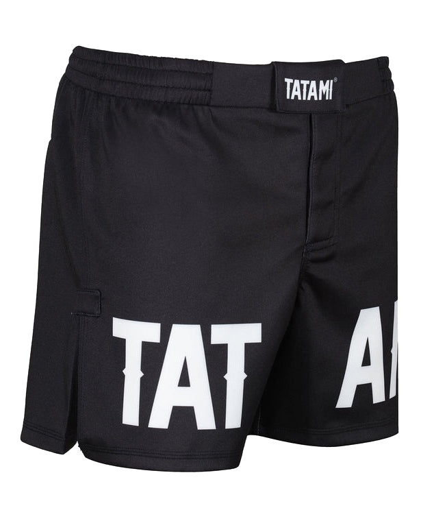 Short De Grappling Court Tatami Fightwear Raven - Noir