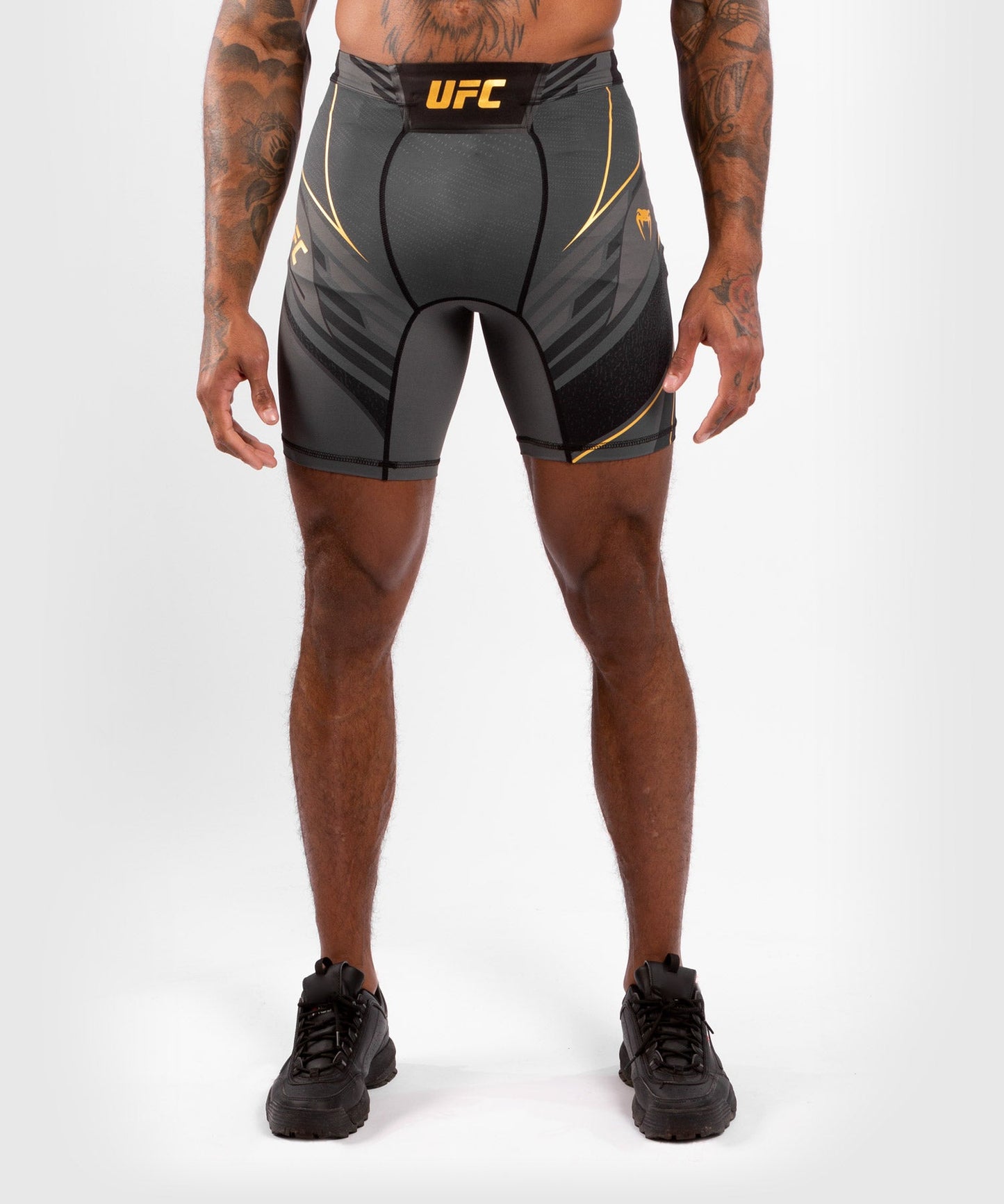 Men's UFC Venum Authentic Fight Night Compression Short - Long Cut - Champion