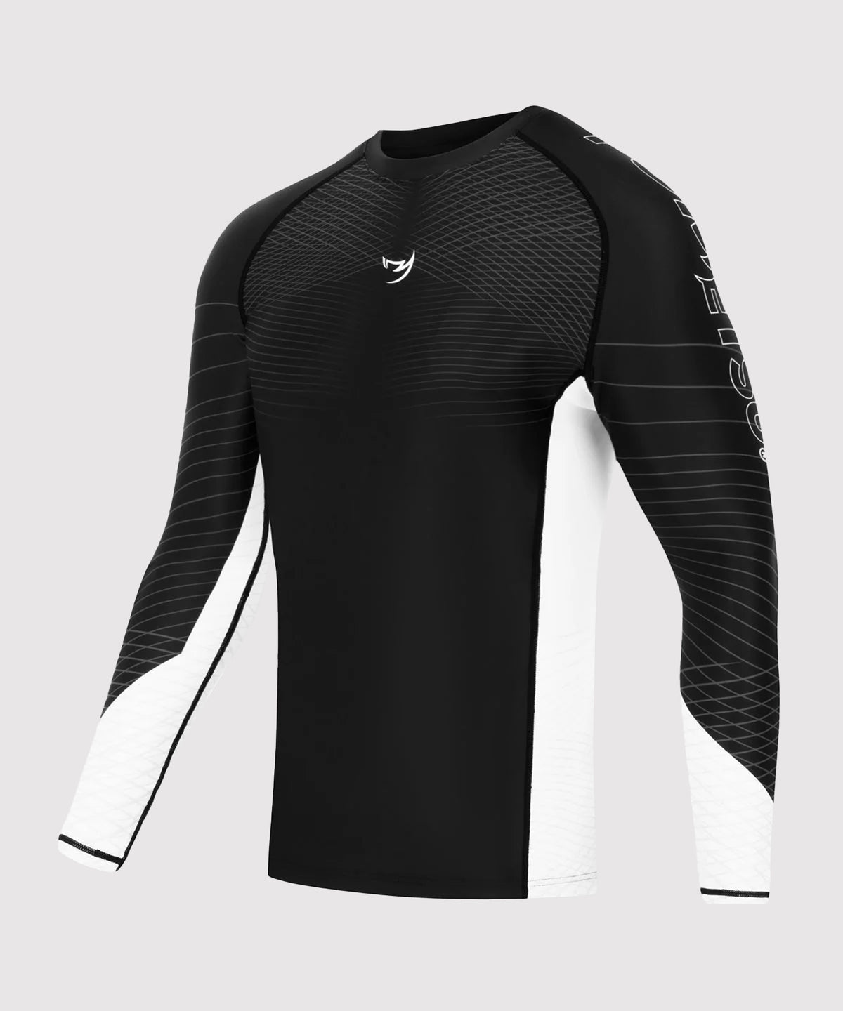 Fumetsu Competitor Mk2 Rashguard de Manga Larga - Negro/Blanco