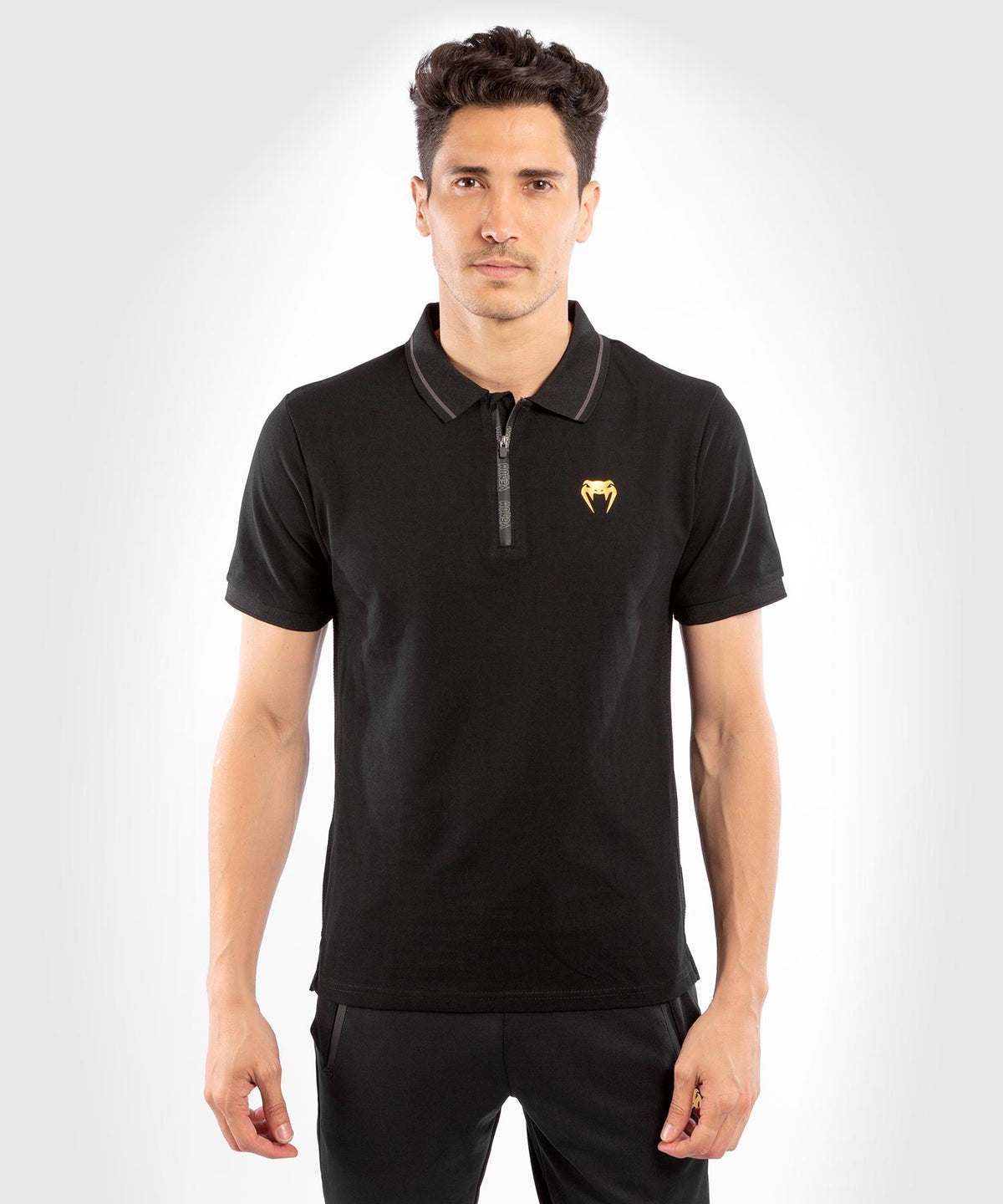 Venum Athletics Polo-Shirt - Schwarz/Gold