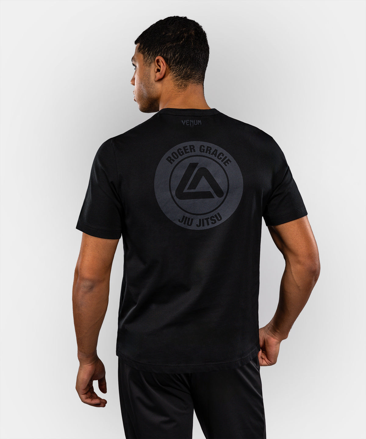 Venum x Roger Gracie Academy T‑Shirt - Schwarz