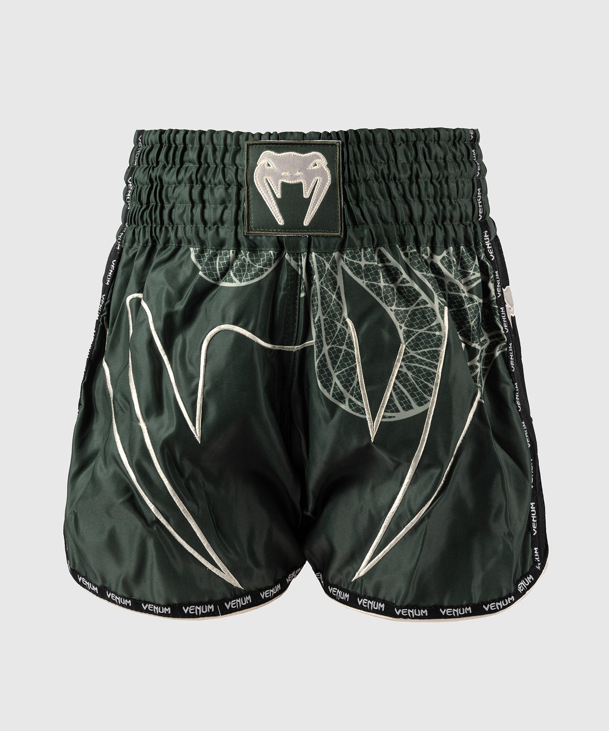 Venum Serpenti Pantalones Cortos de Muay Thai – Caqui/Bronce/Marfil