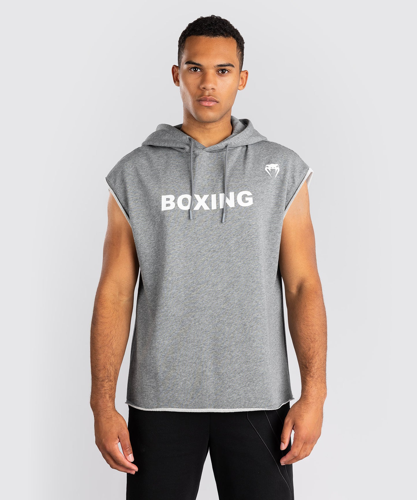 Sweat à Capuche Sans Manches Venum Boxing VT – Gris Chiné