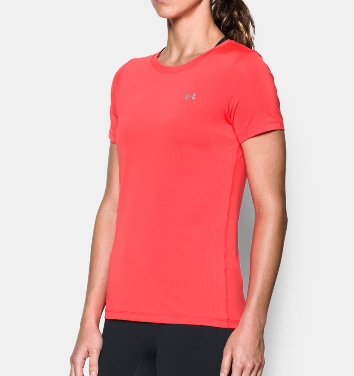 T-shirt Femme Under Armour Heatgear® Armour - Rouge