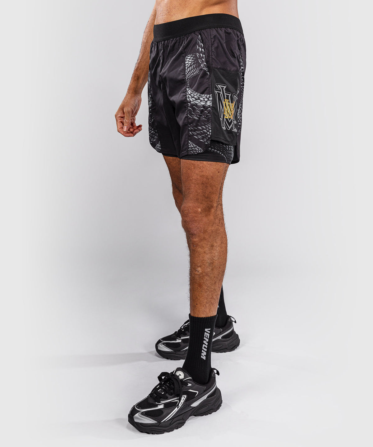 Venum Matupa Trainingsshorts - Schwarz/Grau/Gold