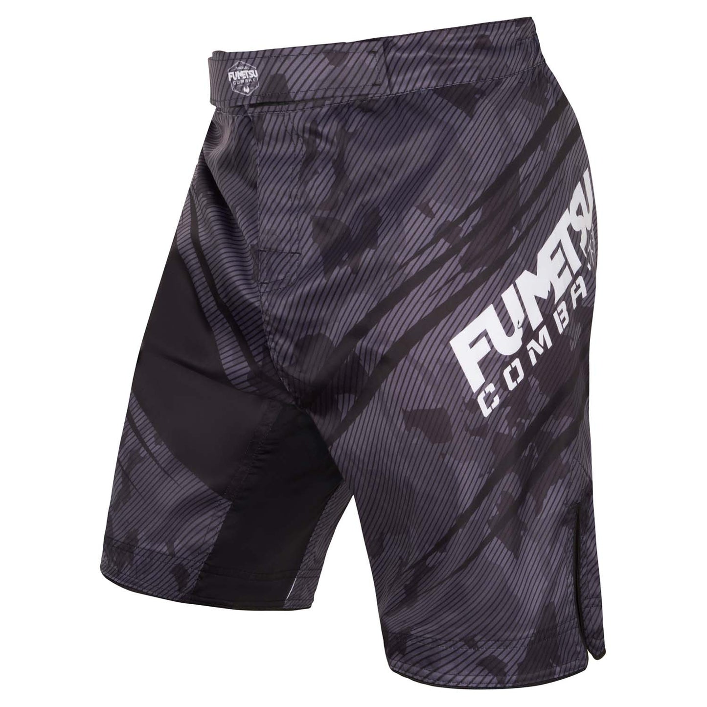 Fumetsu Shield Fightshorts - Nero/Camouflage