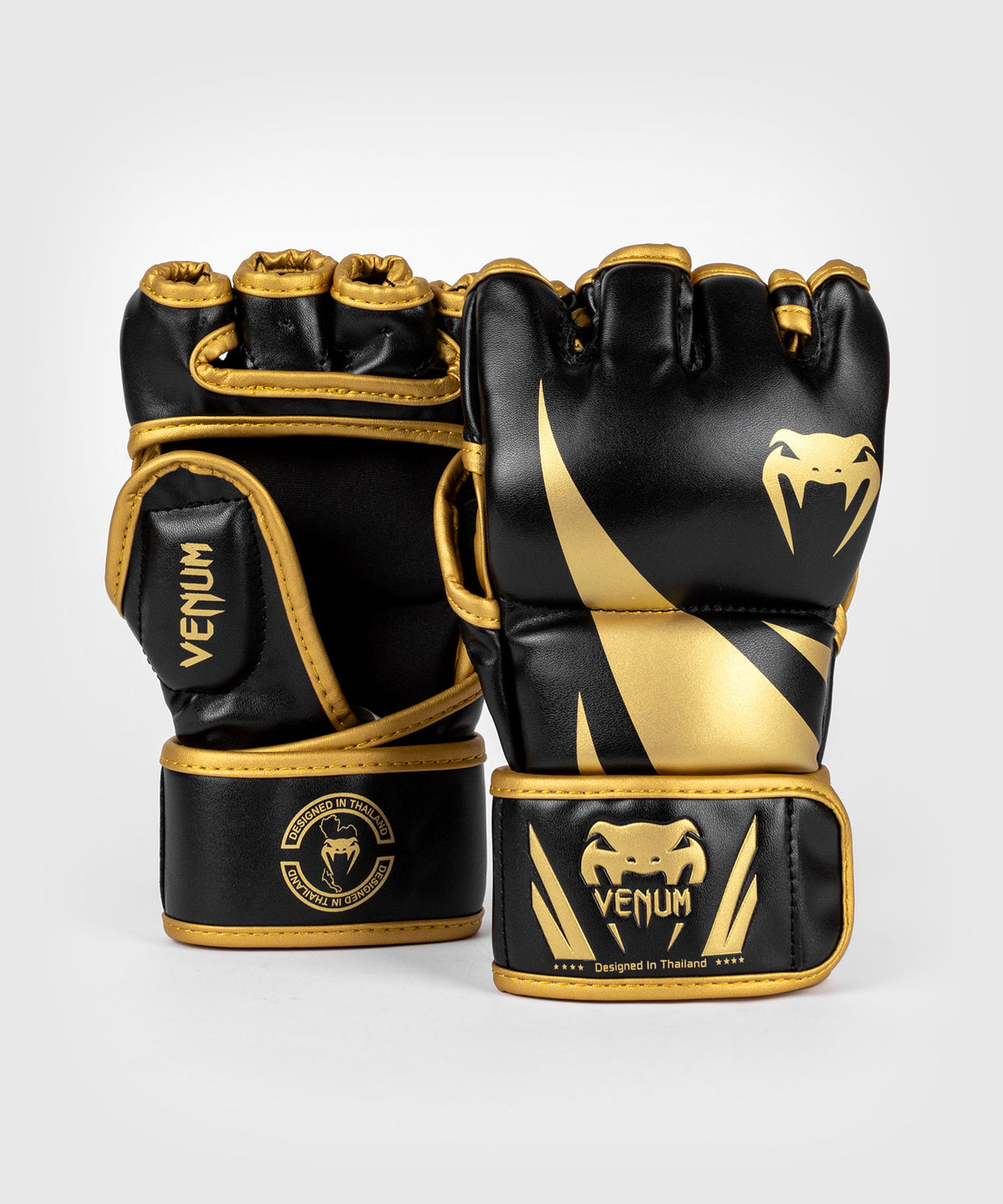 Venum Challenger 2.0 Guantoni da MMA - Nero/Oro
