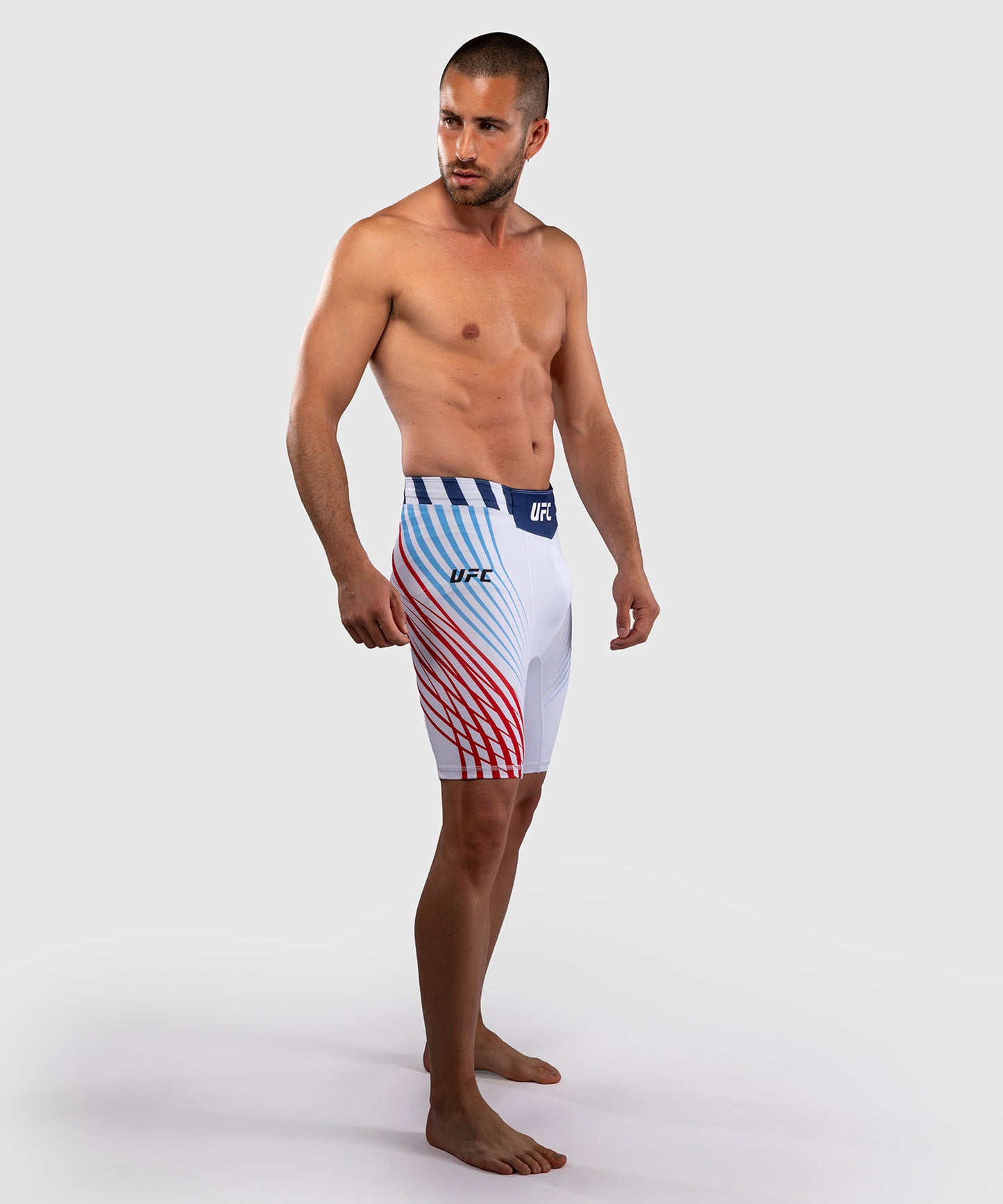 Official UFC Freedom 250 by Venum Authentic Fight Night Short Vale Tudo pour homme - Blanc