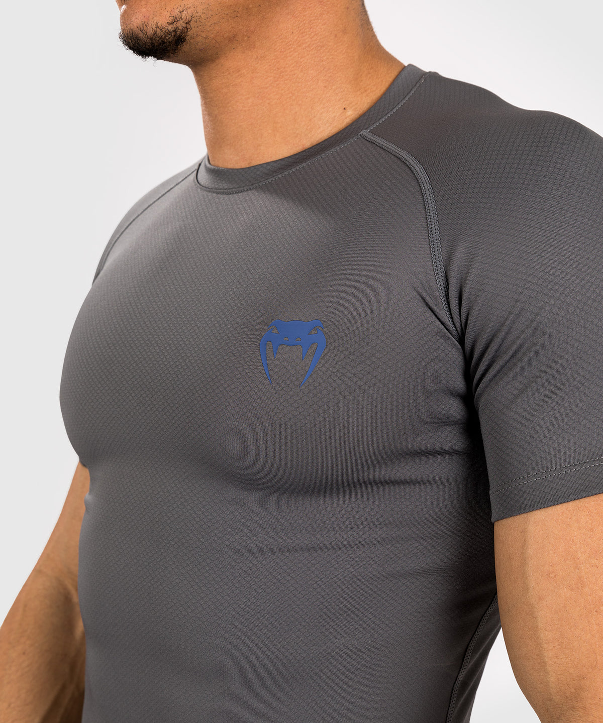 Venum Contender Herren Kurzarm Rashguard - Grau