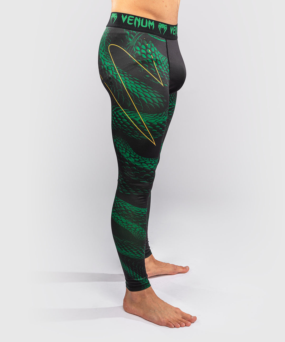Venum Matupa Spats - Black/Green/Gold