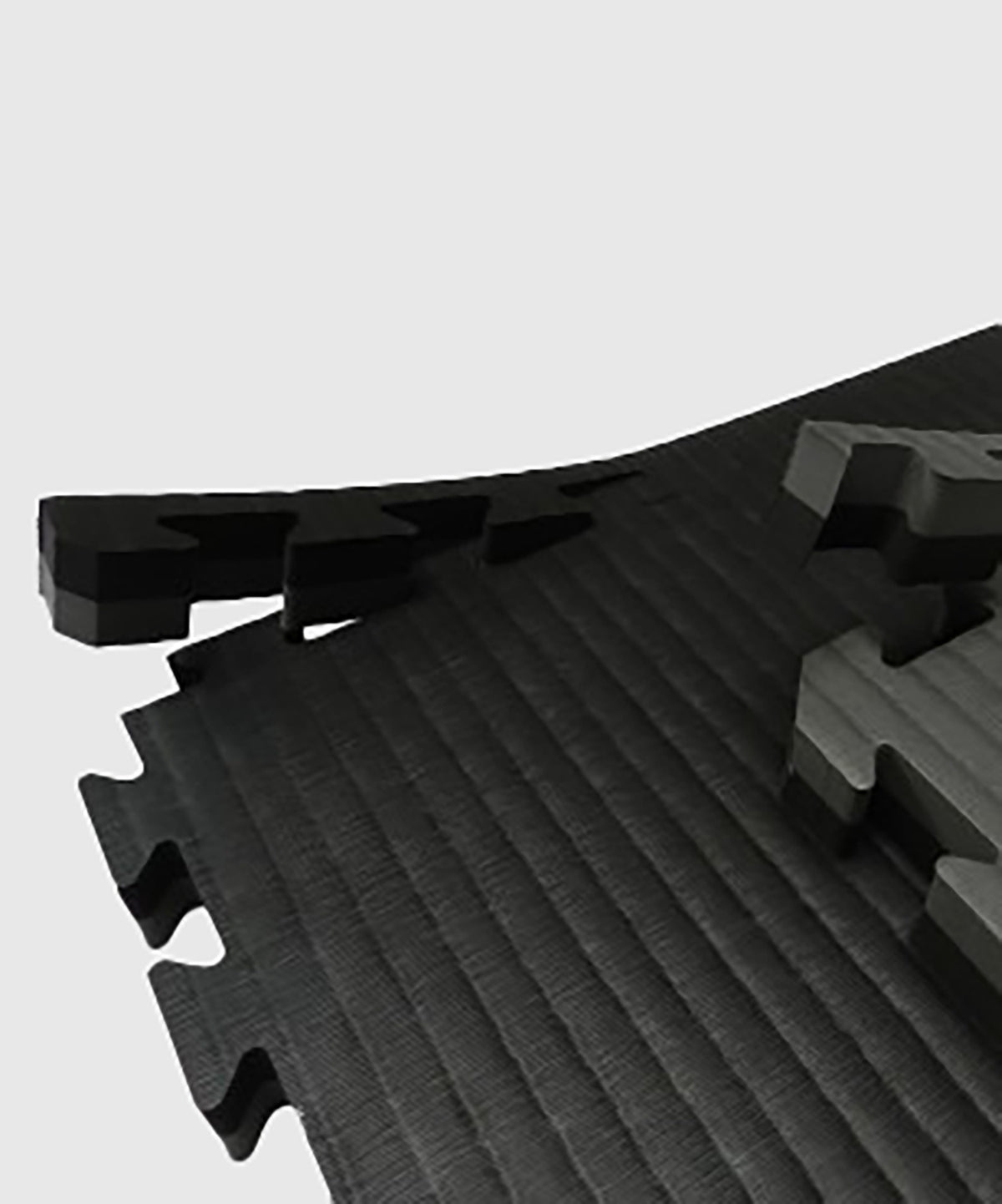 Tatami Puzzle 100x100x2cm (x10) - Noir/Gris