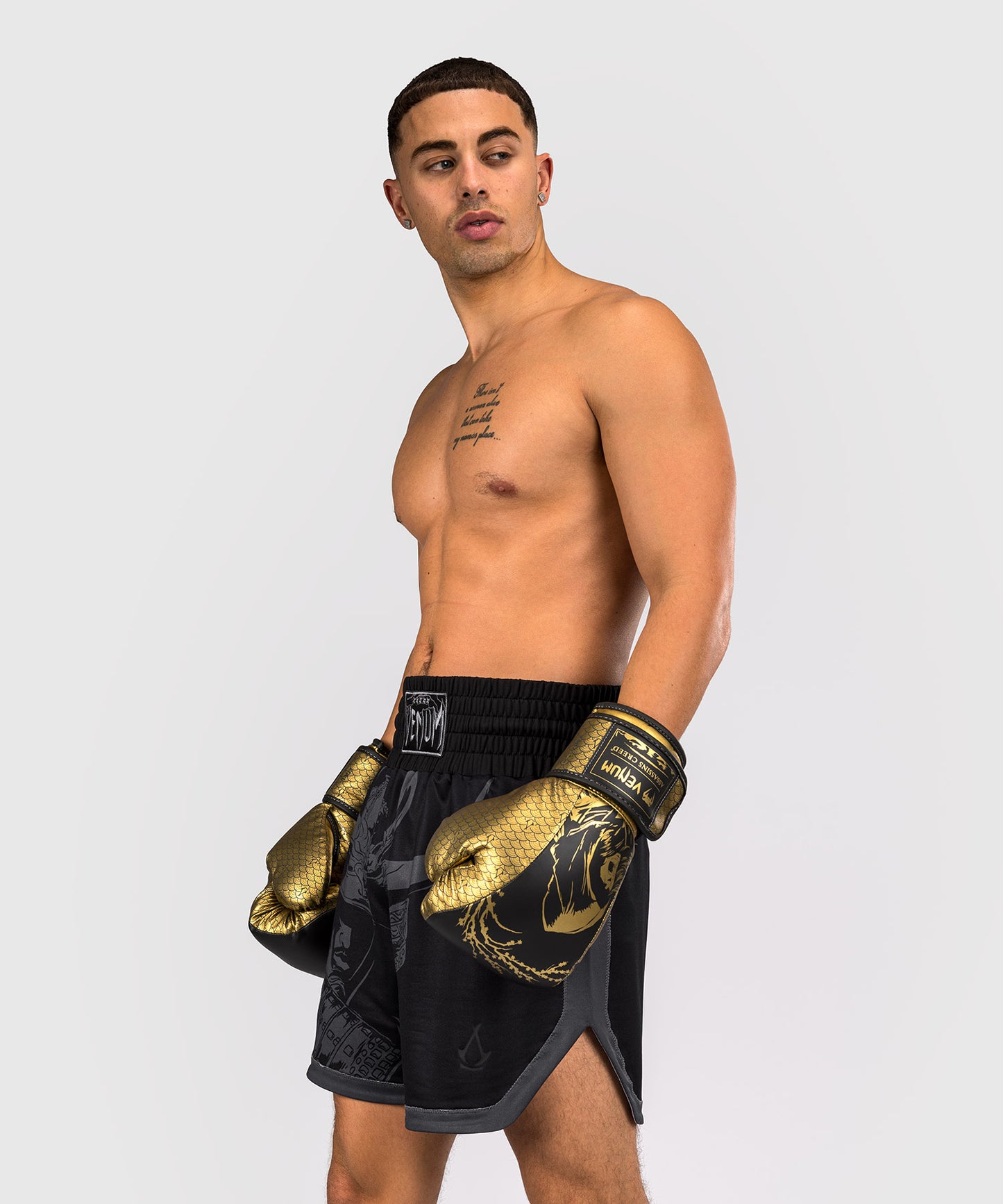 Short de Boxe Venum x Assassin's Creed Shadows - Noir