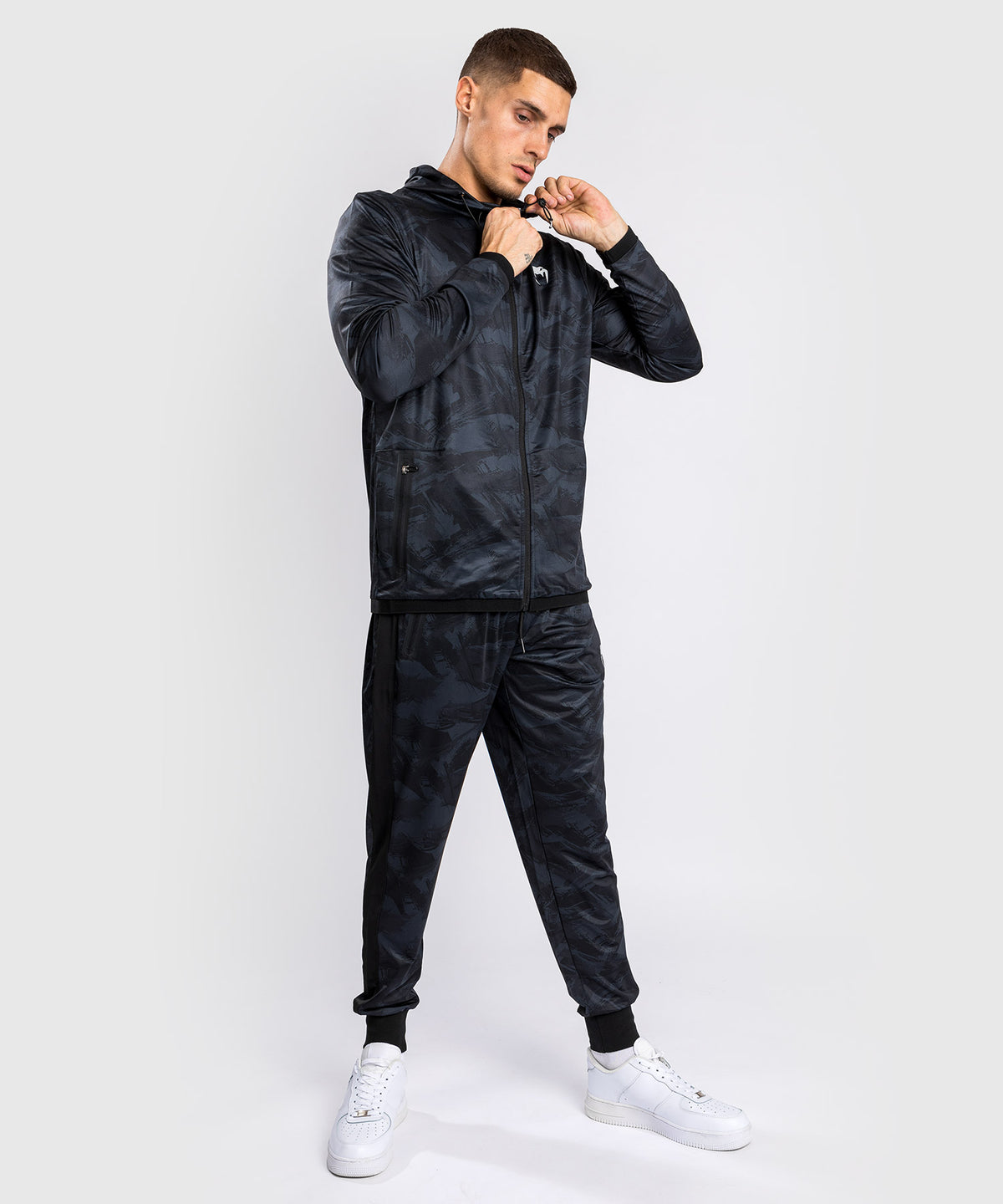 Sudadera Con Capucha Venum Electron 3.0 Dry Tech - Negro