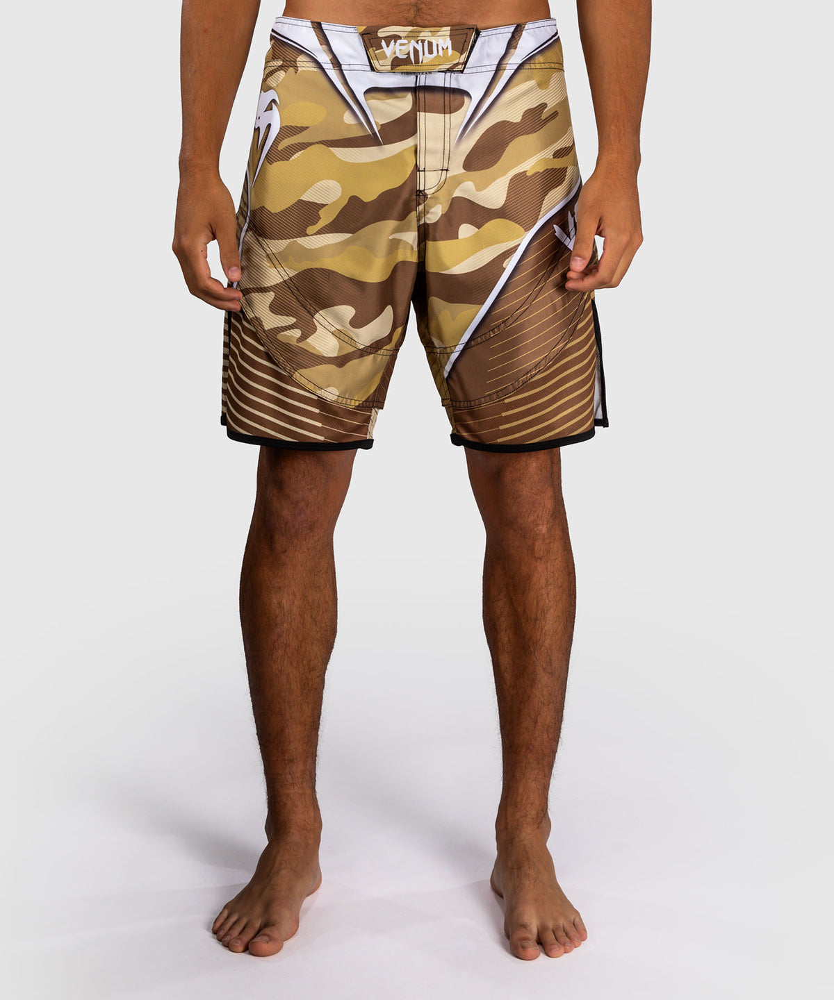 Short de Combat Venum Camo Hero - Beige Clair/Marron